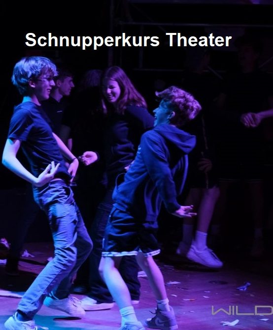 Schnupperkurs Theater für interessierte ViertklässlerInnen