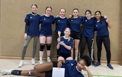 1. Platz Regionalmeisterschaften Volleyball