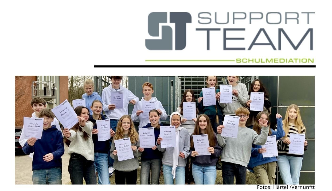 Wir sind das MDG Support Team